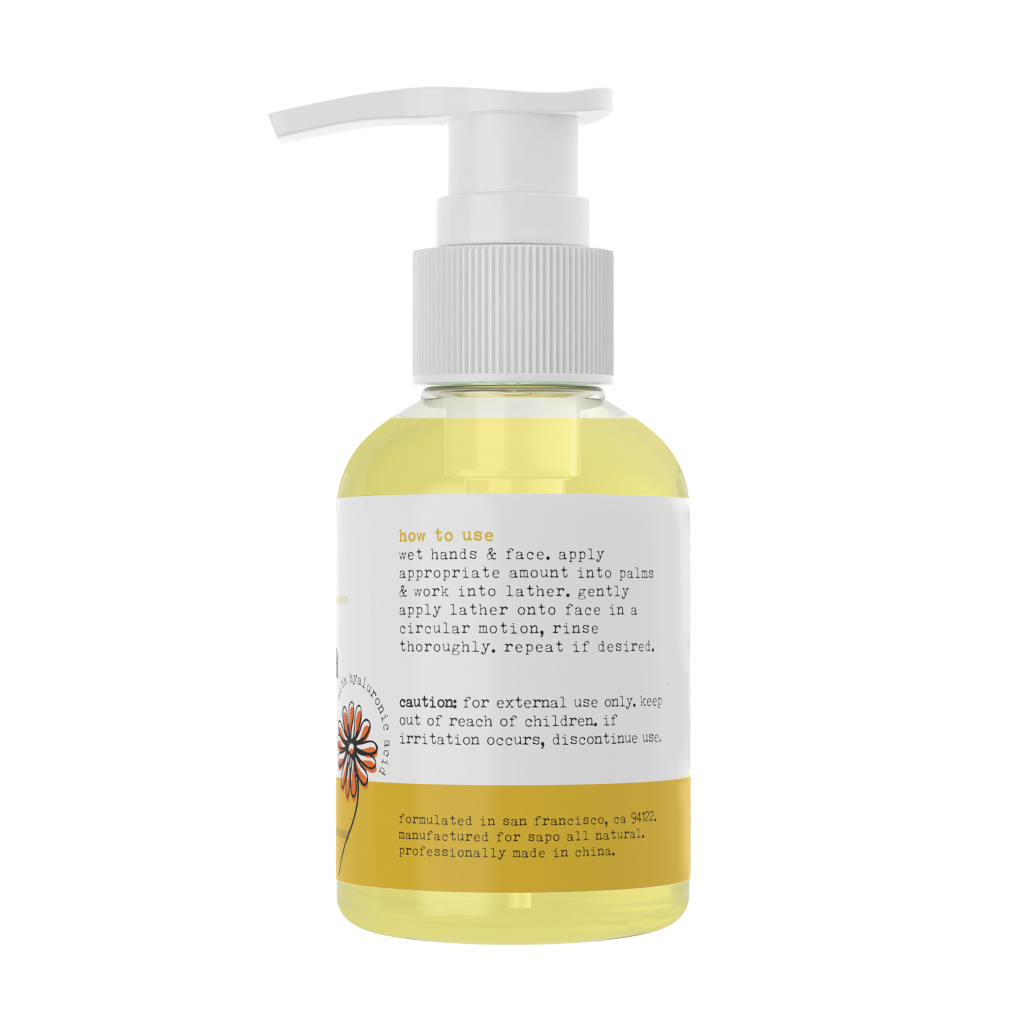 gentle face wash, coconut oil face cleanser
