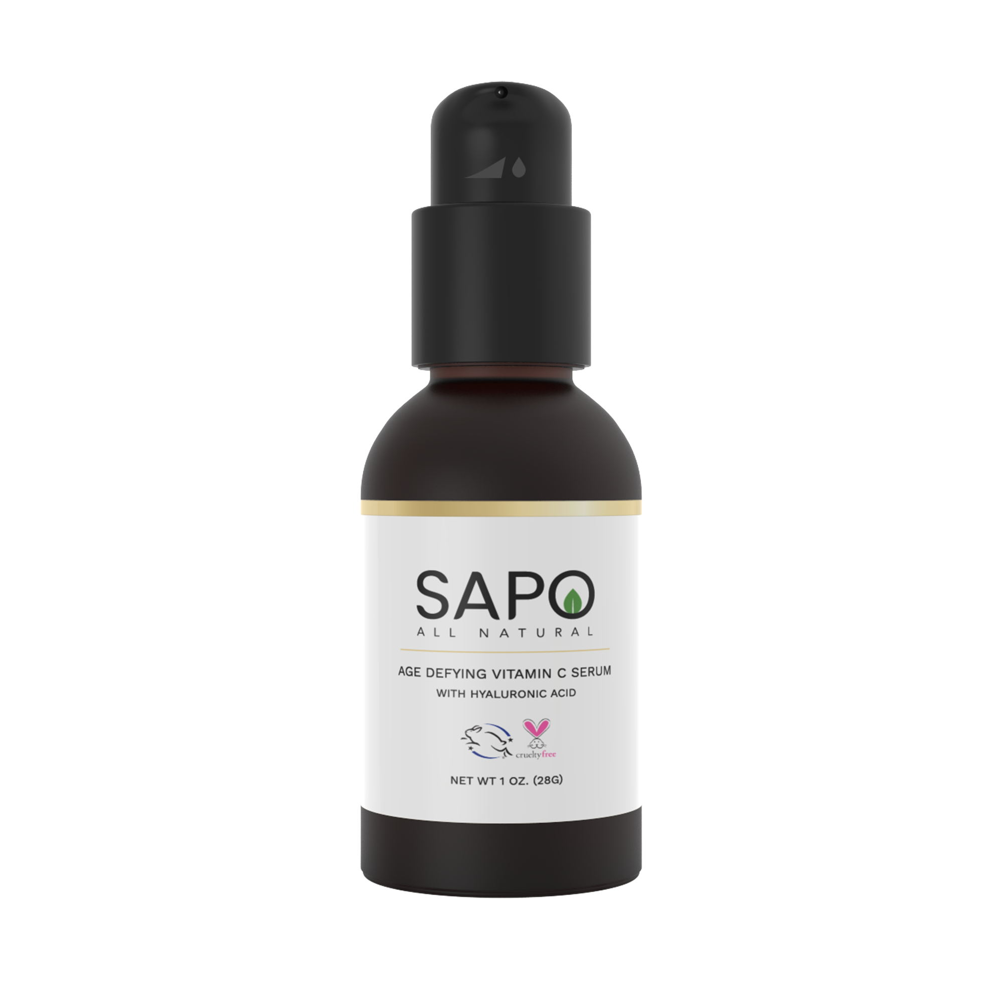 Vitamin C Serum with Hyaluronic Acid Sapo All Natural