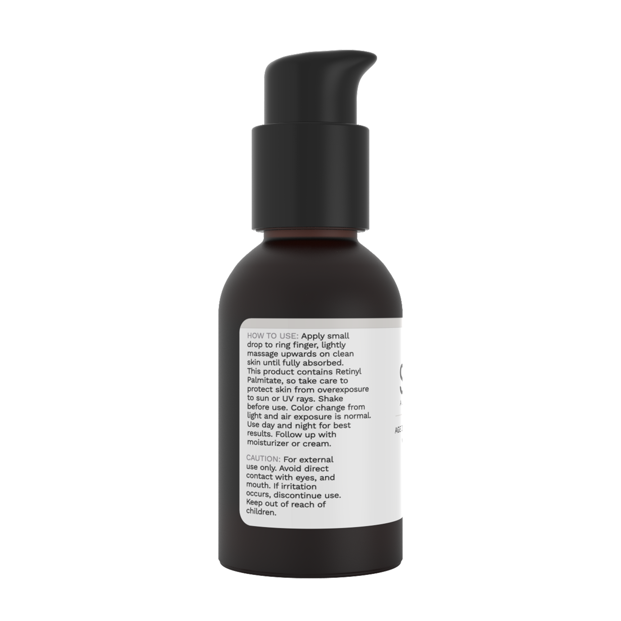 Wrinkle Serum with Squalane, Vitamin C & Retinol and Hyaluronic Acid