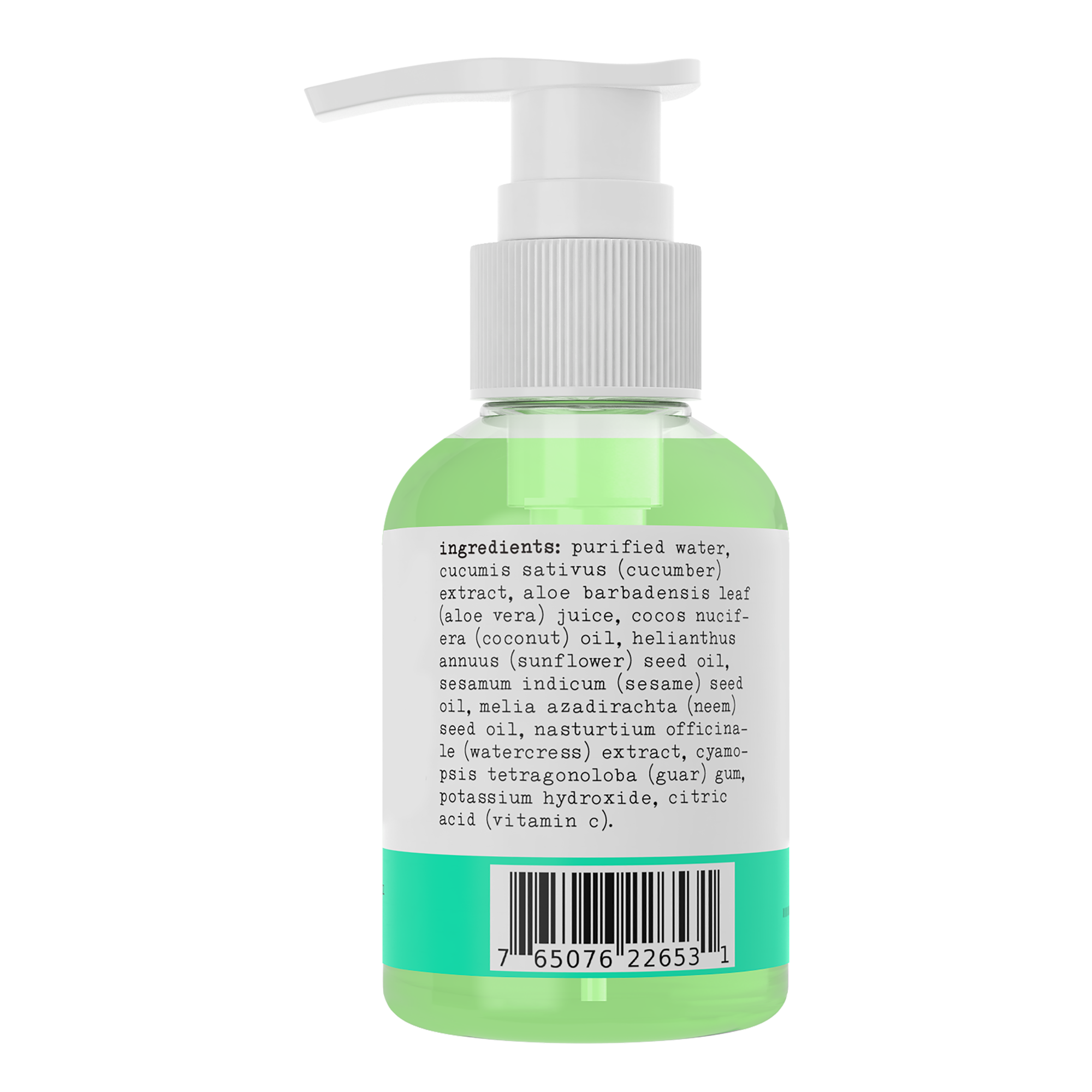 Sapo cucumber face wash