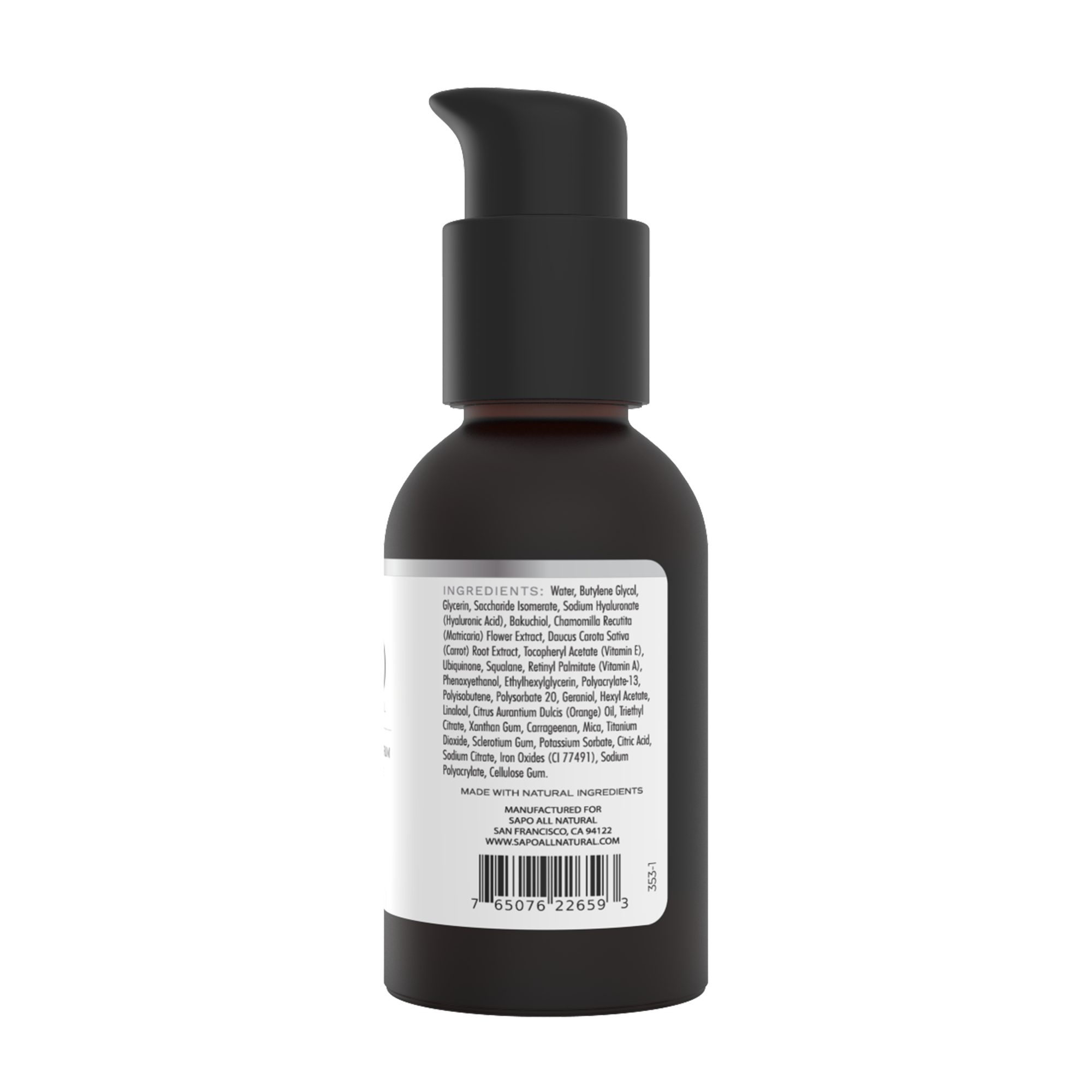 Wrinkle Serum with Squalane, Vitamin C & Retinol and Hyaluronic Acid